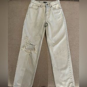 Wild Fable Womens Light Wash Highrise Dad Jean